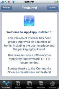 Installer app for windows
